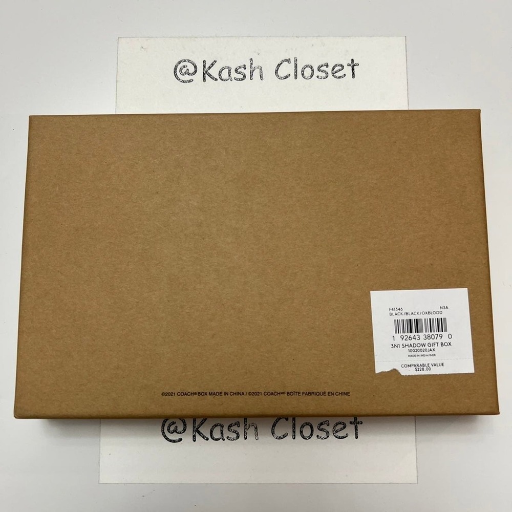 Coach Mens Wallet Set 3 In 1 Boxed Gift Set In Signature Canvas - Picture 8 of 9